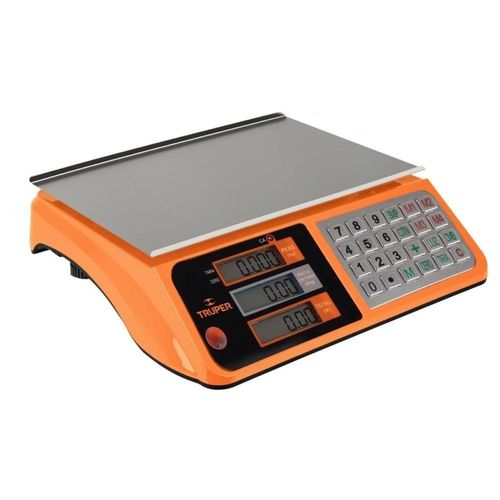 Báscula Electrónica Multifunciones 40kg Truper 15241