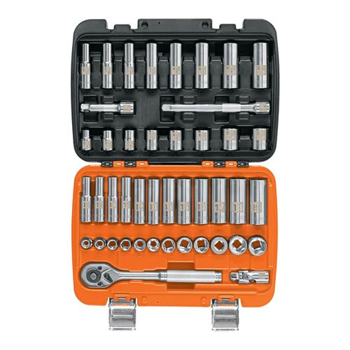 Juego de 45 herramientas TRUPER para mecánico 102410 naranja