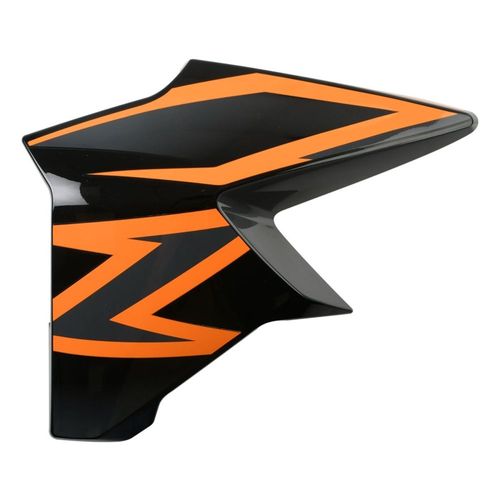 ITALIKA CUBIERTA TANQUE IZQ NEGRO NARANJA F13012850