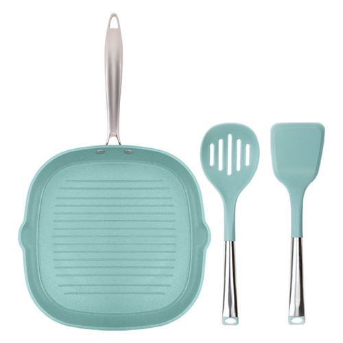 Grill con Utensilios de Cocina 3 piezas Jade Cook
