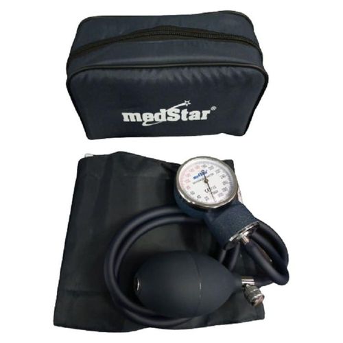 Esfigmomanómetro Aneroide Brazalete Negro Aluminio Medstar
