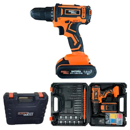 Taladro Atornillador Inalambrico Recargable Eléctrico 21 V