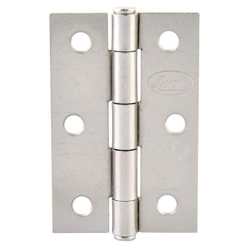 Bisagra Alargada Niquel Satinado 2pulg Perno Remachado Lock