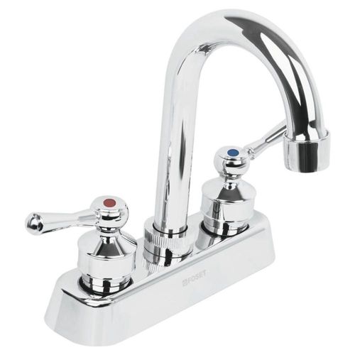 Mezcladora Para Lavabo cuello tipo bar, palanca Foset