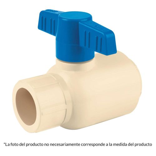Válvula esfera de CPVC (13 mm) 1/2' Foset