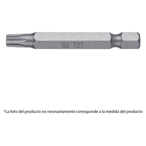 Puntas para desarmador Torx seg T30, 2', 5 piezas Truper
