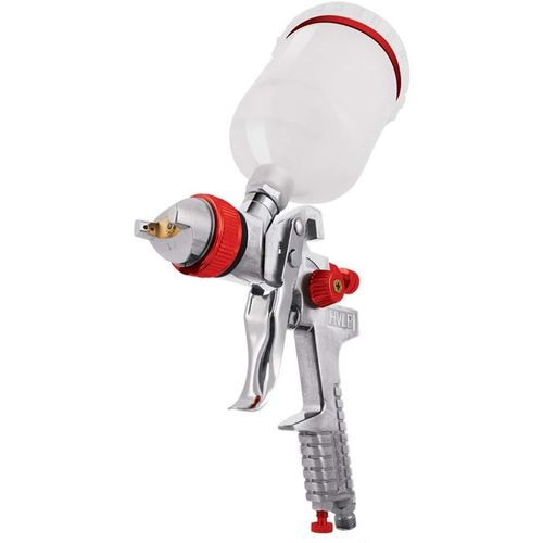 Pistola Pintura Gravedad Aksi Vaso Plastico 600ml Profesional