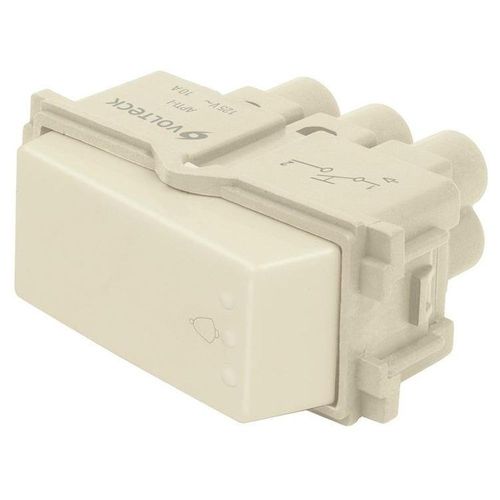 Interruptor Para Timbre Color Marfil Volteck