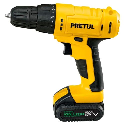 Taladro inalambrico 3.8 12 V Pretul TALI12P