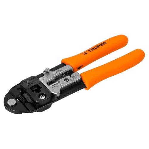 Pinza Ponchadora Módulos Intercambiables Cabl Truper 18342