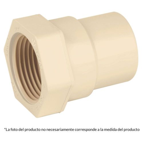 Conector hembra de CPVC 1/2' Foset