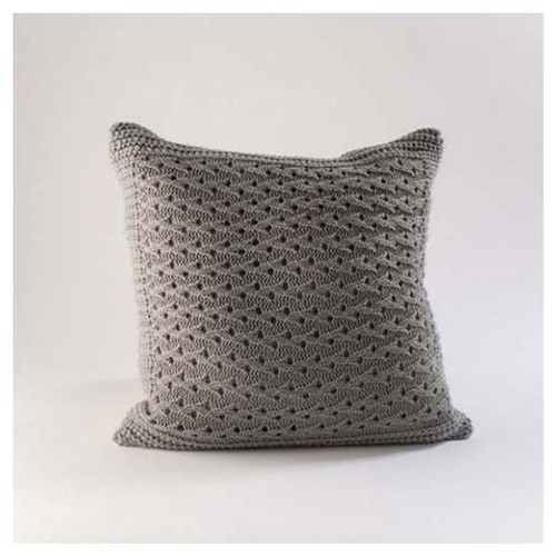 Cojin Tejigo Gris 45X45 - Gris