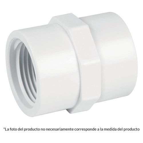 Adaptador hembra de PVC, 2' Foset