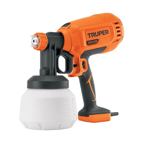 Pistola eléctrica para pintar TRUPER 330 W PIPI33E naranja