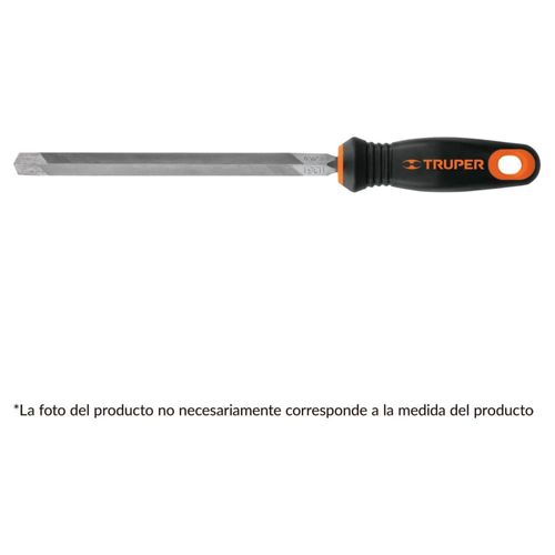 Lima Triángulo Pesado 6' Con Mango Doble Inye Truper