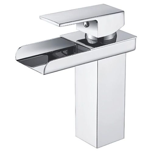 Grifo mezclador para lavabo termostatico 21cm efecto cascada FA-7681