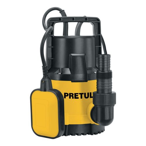 Bomba sumergible Pretul plástica 3.4 HP agua limpia BOS34LPP amarillo