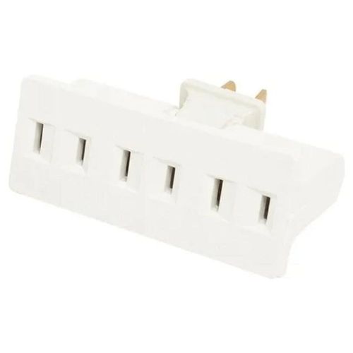 Multicontacto Eléctrico Bisagra Polarizado 3 Entradas Surtek