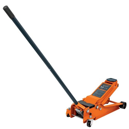 Gato hidráulico profesional de patín Truper 3.5t 14802 naranja