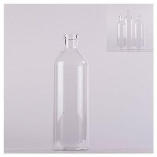 Botella De Vidrio Md - Transparente