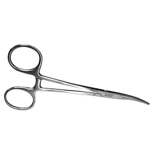 Pinza Hemost Kelly Curva 14cm Acero Alemán Hergom Premium