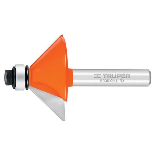 Broca Para Router Chaflan 1-1/4 Con Balero