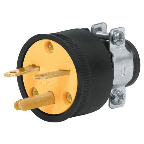 Clavija reforzada cara de chino Volteck