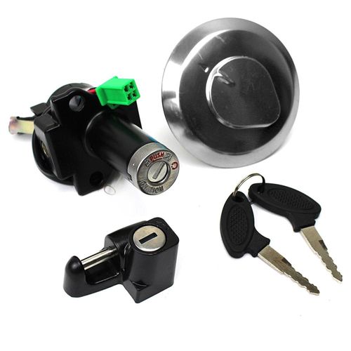 Interruptor Encendido Con Llave Set Italika Dm 200 (07-19) 12V