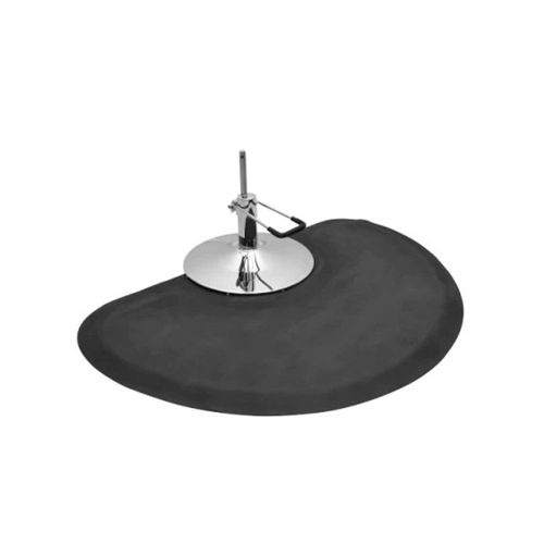 Tapete Anti Fatiga Silicon Para Silla Sillon Barberia Semi Circular Letmex