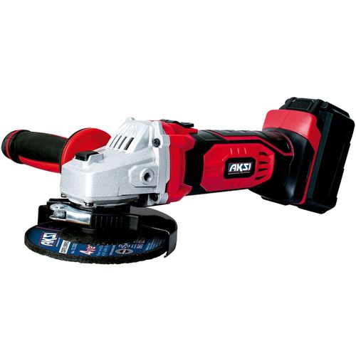 Esmeriladora Inalambrica Aksi de 4 1/2 pulg Carga Rapida Profesional
