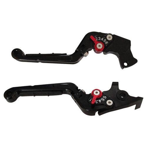 Manija Freno/Embrague (Cnc-Negro) Set Bj Pulsar 200 Ns (12-19)