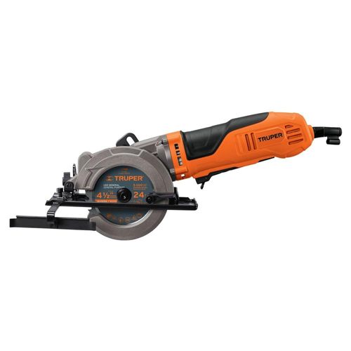 Sierra circular compacta 4-1/2' 420 W profesional Truper SICI-4-1/2A