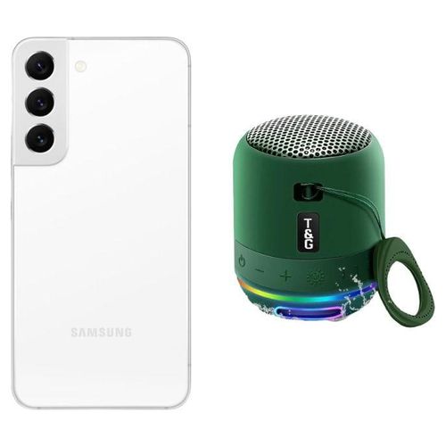 galaxy s22 Plus Reacondicionado 128GB blanco + mini bocina