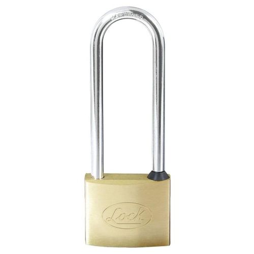 Candado Latón Extra Largo Llave Estandar Acero Lock