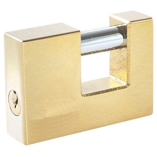 Candado Acero Cortina Llave Estandar 7cm Laton Lock
