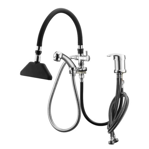 Regadera de cascada con manguera y monomando Letmex 911SET