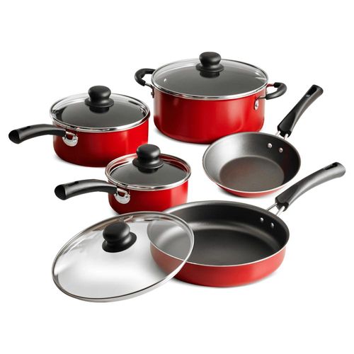 Bateria 80112646 Simple Cooking 9pz Roja Tramontina -End