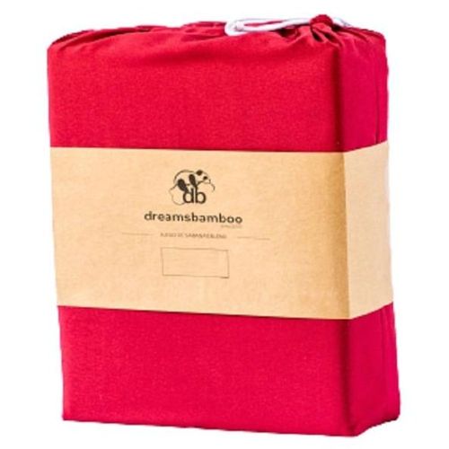 Juego Sábanas Fibra De Bambú Blend Matrimonial Dreams Bamboo Vino