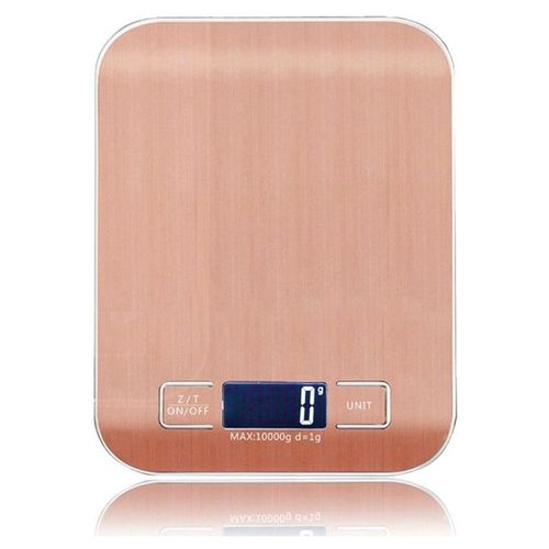 Bascula Cocina Digital 5 Kg Modelo Gamma Bronce