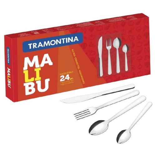 Juego de Cubiertos 23799 022 Tramontina Malibu 24Piezas -End_