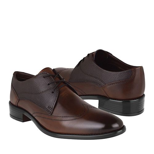 ZAPATOS CABALLERO STYLO H32142 PIEL CAFÉ