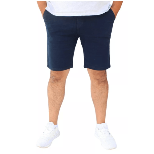 Bermuda Short de Gabardina Stretch para Hombre John Silver Color Azul Marino