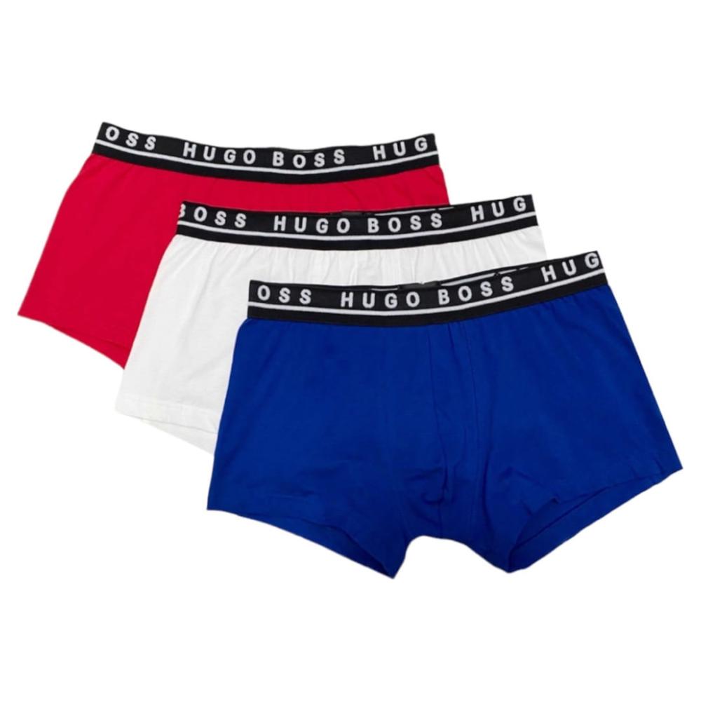 BOXER TRUNK HUGO BOSS COTTON PACK DE PARA HOMBRE 50395259