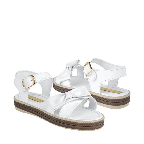 SANDALIAS NIÑA STYLO 3026 SIMIPIEL BLANCO