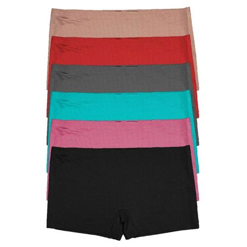 6 Boxer SIN COSTURAS No Se Marcan Pack con 6 Diferentes Colores 5560