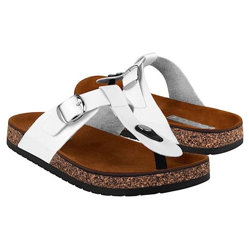 SANDALIAS CASUALES DAMA SOMALIA SIMIPIEL BLANCO