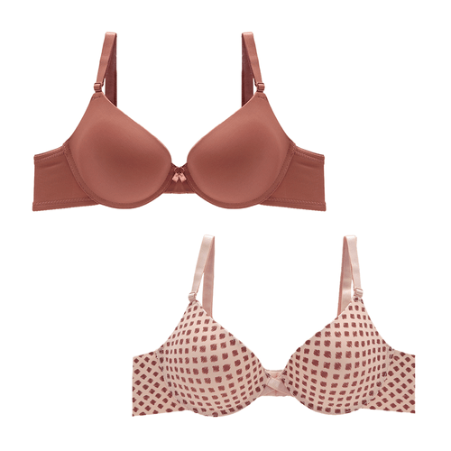 2 Pack de brasier terracota y estampado con varilla 24452 Carnival