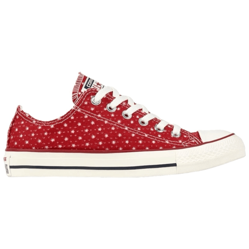 TENIS CONVERSE CTAS HI RED STAR COLOR ROJO/BLANCO UNISEX