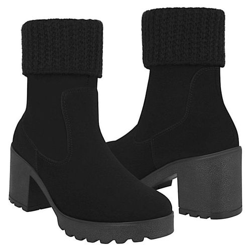 BOTINES DAMA STYLO 12046 SUEDE NEGRO
