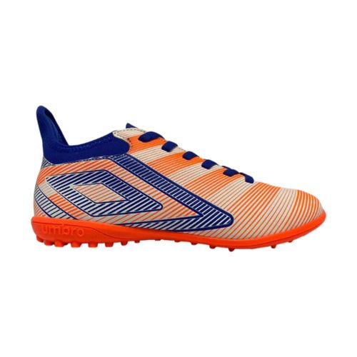 ZAPATO DE FUTBOL RAPIDO UMBRO VELOCE LT III TF NARANJA 81966U-LUK